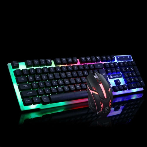 RGB Gaming Keyboard & Mouse Set – 104 Keys, 1600 DPI, Wired