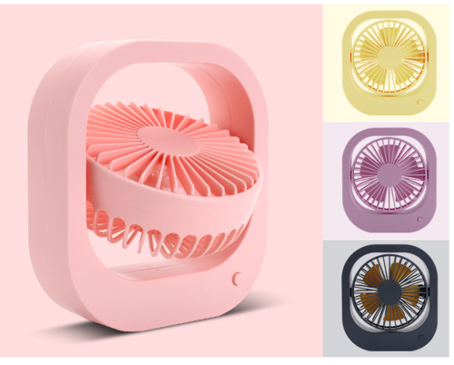 USB Desk Fan – Portable Mini Table Fan with 2 Speed Settings