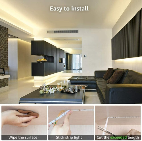 RGB LED Strip Lights – 10 Metres (32.8ft), Colour Changing, Waterproof