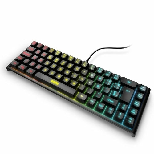Compact RGB Gaming Keyboard – USB, Backlit, Black