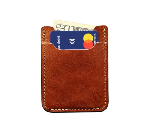 Minimalist Leather Wallet 2.0 – Slim Full Grain Leather