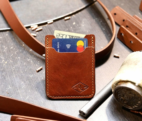 Minimalist Leather Wallet 2.0 – Slim Full Grain Leather