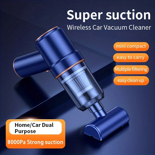 120W Cordless Handheld Vacuum Cleaner – Wet & Dry, Car & Home
