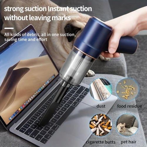 120W Cordless Handheld Vacuum Cleaner – Wet & Dry, Car & Home