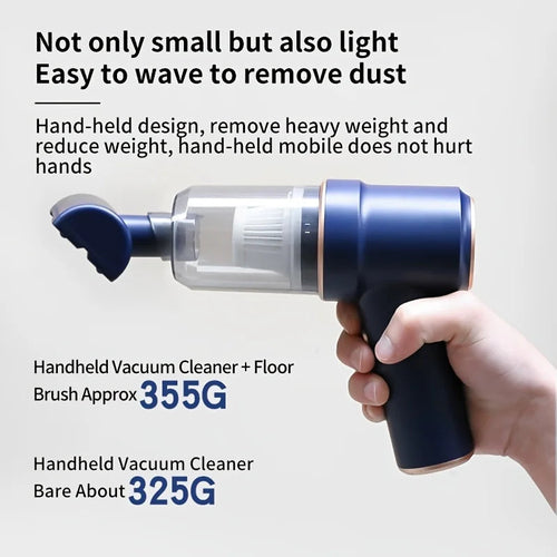 120W Cordless Handheld Vacuum Cleaner – Wet & Dry, Car & Home