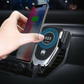10W Wireless Car Charger & Phone Mount – Qi Fast Charge, Universal