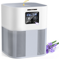 2-in-1 Air Purifier & Aromatherapy Diffuser – HEPA Filter, Auto Mode, LED Touch Panel