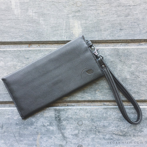 Delancey Vegan Leather Wristlet Wallet – Royal Blue