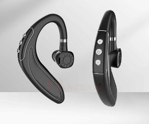 Wireless Bluetooth 5.0 Headset – 17Hr Battery & Noise Cancelling