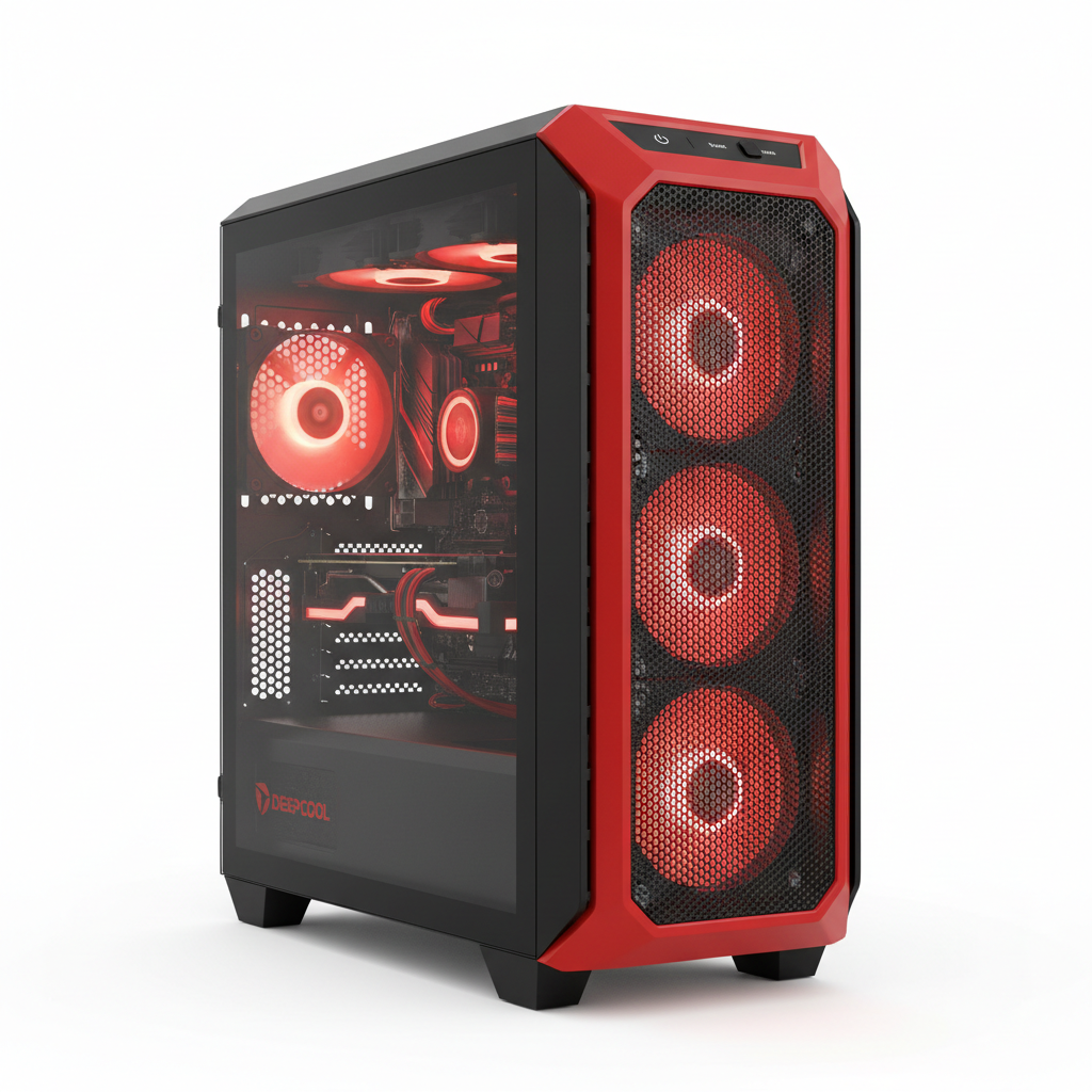 DEEPCOOL Kendomen RD mid-tower PC case front view