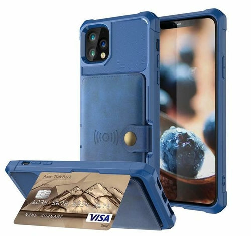 iPhone Wallet Case – 360° Armour Protection, Magnetic, Vegan Leather