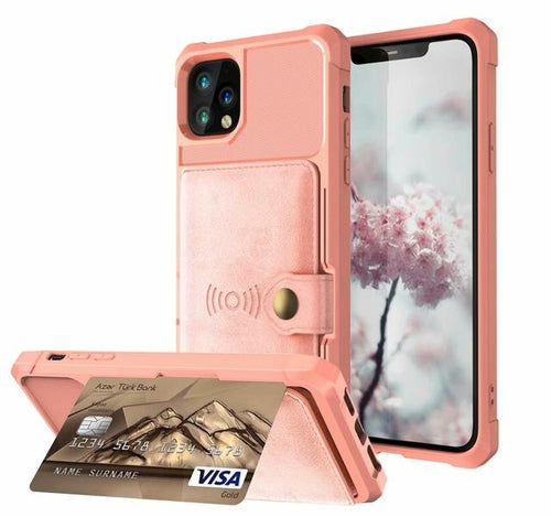 iPhone Wallet Case – 360° Armour Protection, Magnetic, Vegan Leather